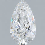 IGI 1.50 Carat Pear Lab Grown Diamond 人工培育鑽石 實驗室人造鑽石