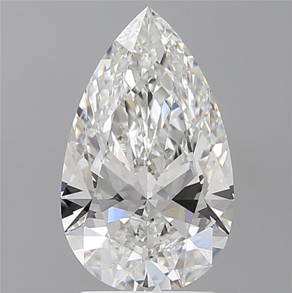 IGI 2.60 Carat Pear Lab Grown Diamond 人工培育鑽石 實驗室人造鑽石
