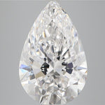 IGI 4.04 Carat Pear Lab Grown Diamond 人工培育鑽石 實驗室人造鑽石