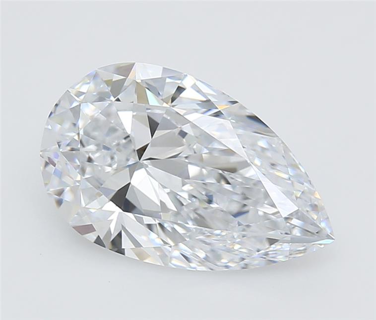 IGI 3.14 Carat Pear Lab Grown Diamond 人工培育鑽石 實驗室人造鑽石