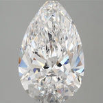 IGI 2.89 Carat Pear Lab Grown Diamond 人工培育鑽石 實驗室人造鑽石
