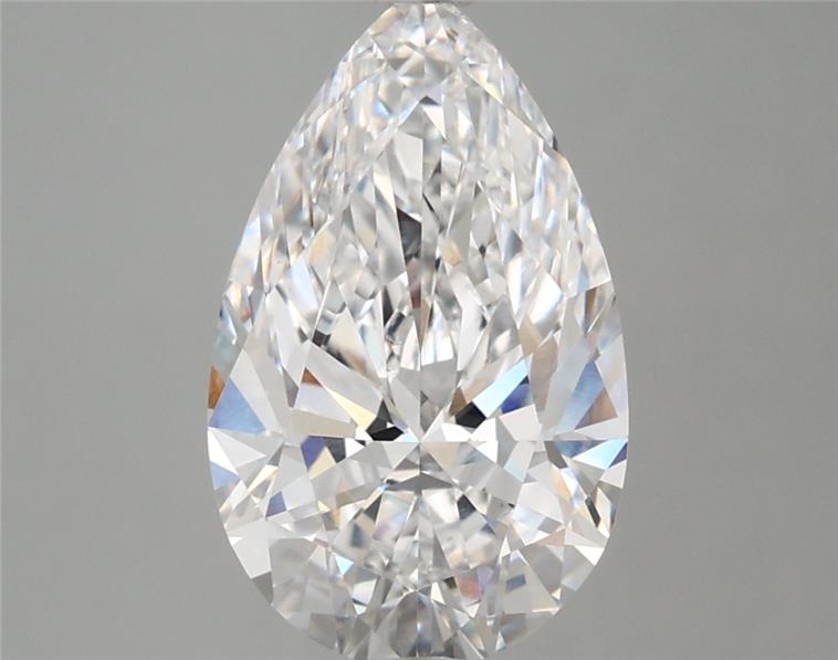 IGI 2.89 Carat Pear Lab Grown Diamond 人工培育鑽石 實驗室人造鑽石