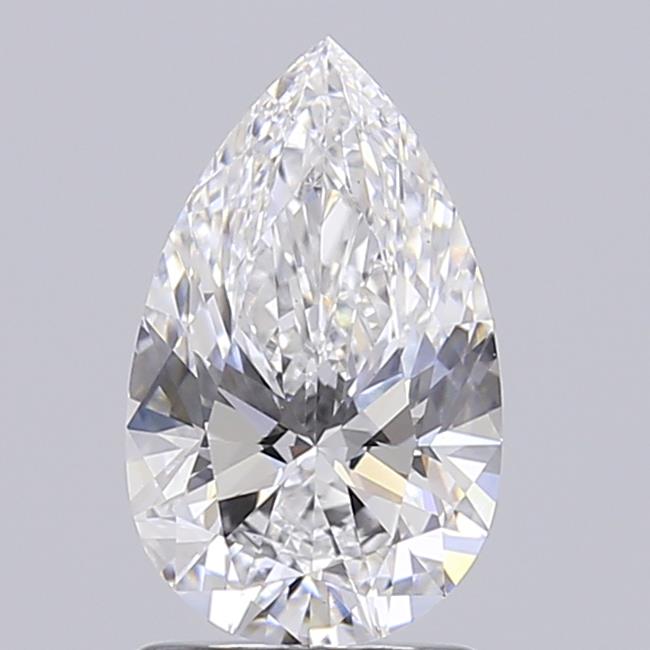 IGI 1.37 Carat Pear Lab Grown Diamond 人工培育鑽石 實驗室人造鑽石