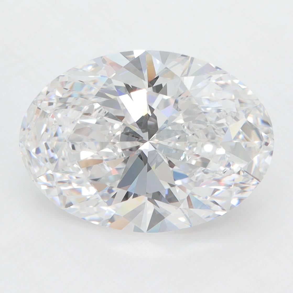 GIA 4.73 Carat Oval Lab Grown Diamond 人工培育鑽石 實驗室人造鑽石