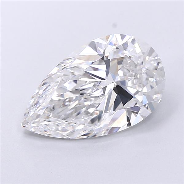 IGI 3.71 Carat Pear Lab Grown Diamond 人工培育鑽石 實驗室人造鑽石