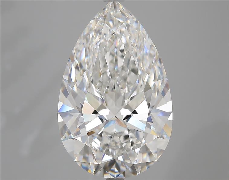 IGI 7.54 Carat Pear Lab Grown Diamond 人工培育鑽石 實驗室人造鑽石