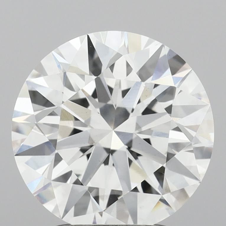 IGI 2.53 Carat Round Brilliant Lab Grown Diamond