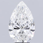 IGI 5.81 Carat Pear Lab Grown Diamond 人工培育鑽石 實驗室人造鑽石