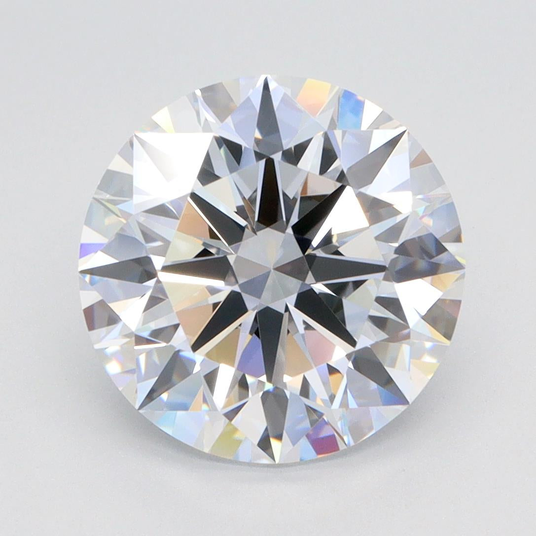 GIA 4.00 Carat Round Brilliant Lab Grown Diamond 人工培育鑽石 實驗室人造鑽石