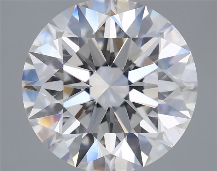 IGI 2.55 Carat Round Brilliant Lab Grown Diamond