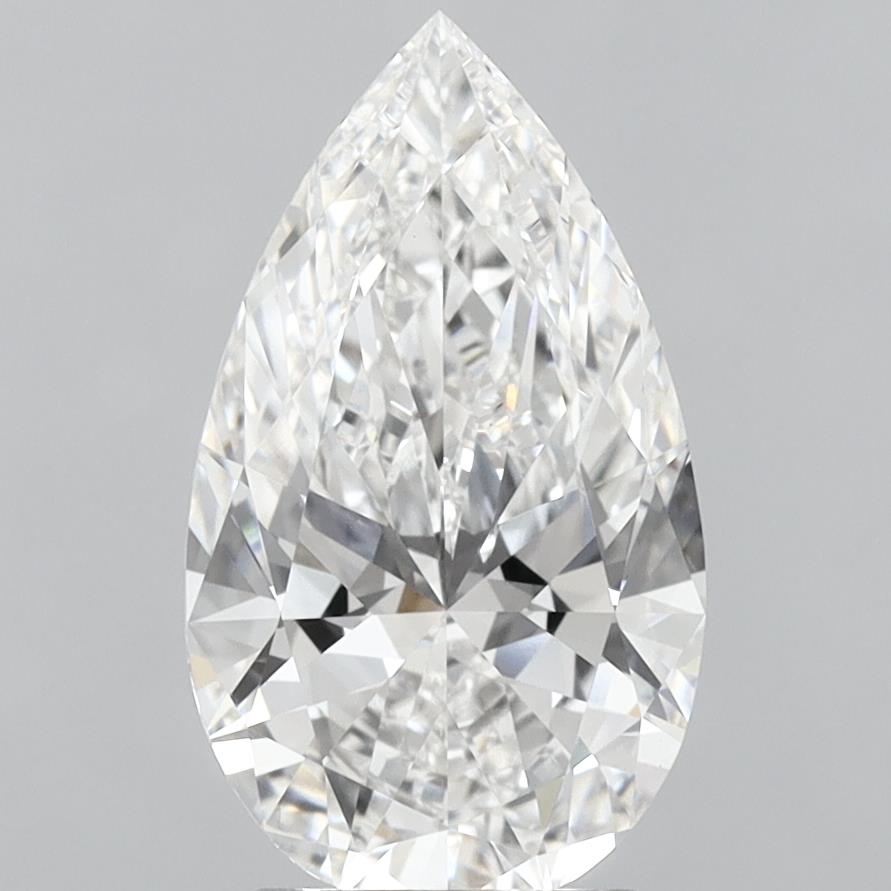 IGI 3.22 Carat Pear Lab Grown Diamond 人工培育鑽石 實驗室人造鑽石