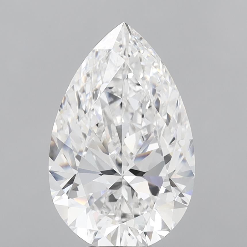 IGI 7.03 Carat Pear Lab Grown Diamond 人工培育鑽石 實驗室人造鑽石