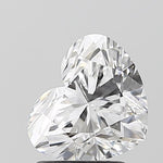 IGI 1.71 Carat Heart Lab Grown Diamond