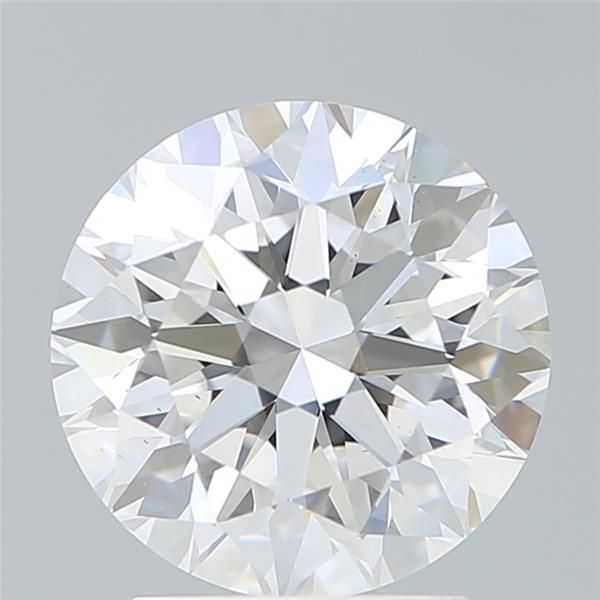 IGI 2.59 Carat Round Brilliant Lab Grown Diamond
