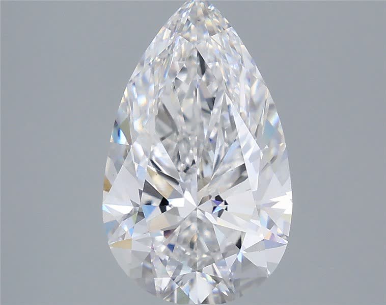 IGI 3.00 Carat Pear Lab Grown Diamond 人工培育鑽石 實驗室人造鑽石