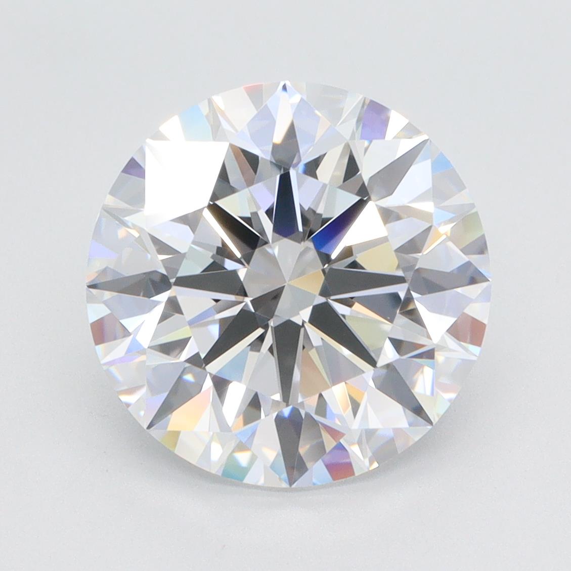 GIA 4.27 Carat Round Brilliant Lab Grown Diamond 人工培育鑽石 實驗室人造鑽石