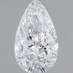 IGI 0.53 Carat Pear Lab Grown Diamond