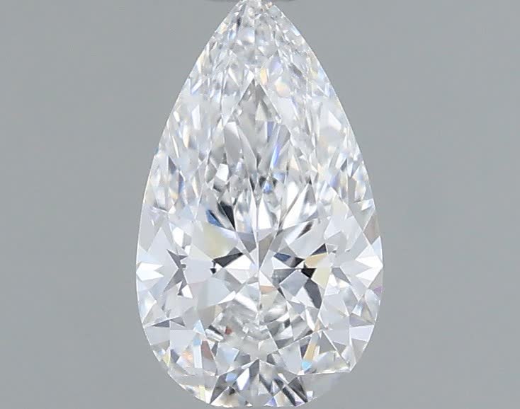IGI 0.53 Carat Pear Lab Grown Diamond