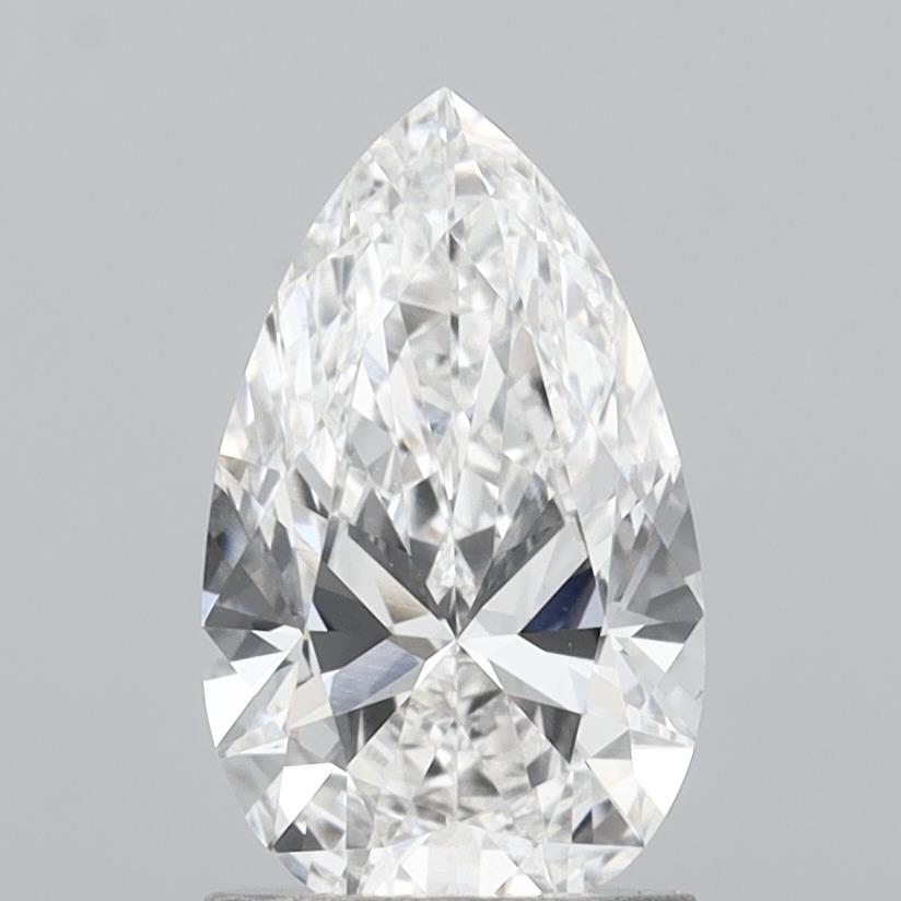 IGI 1.37 Carat Pear Lab Grown Diamond 人工培育鑽石 實驗室人造鑽石