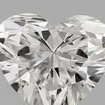IGI 1.61 Carat Heart Lab Grown Diamond