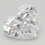 IGI 1.44 Carat Heart Lab Grown Diamond