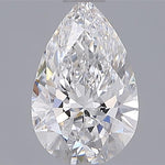 IGI 1.25 Carat Pear Lab Grown Diamond