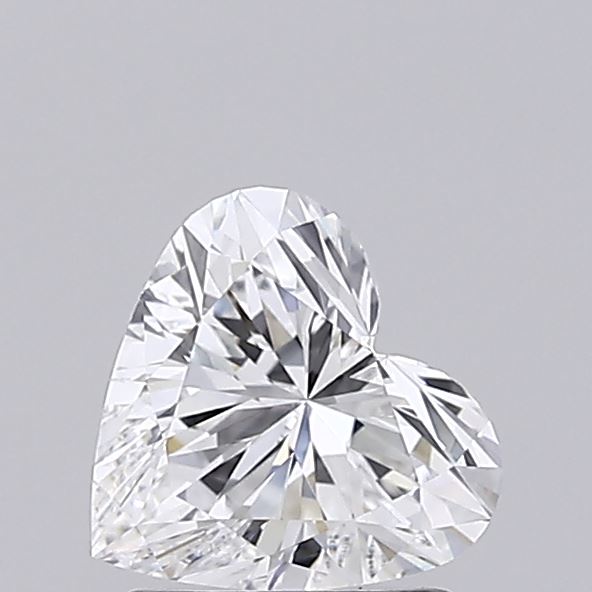 IGI 1.24 Carat Heart Lab Grown Diamond