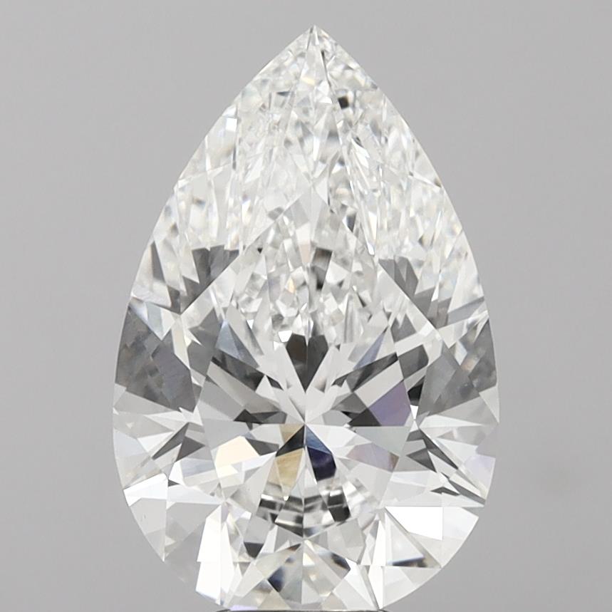 IGI 8.01 Carat Pear Lab Grown Diamond 人工培育鑽石 實驗室人造鑽石
