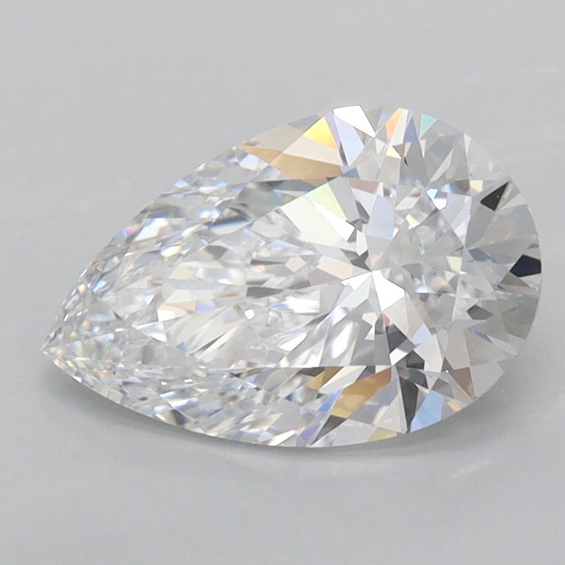 IGI 1.50 Carat Pear Lab Grown Diamond 人工培育鑽石 實驗室人造鑽石