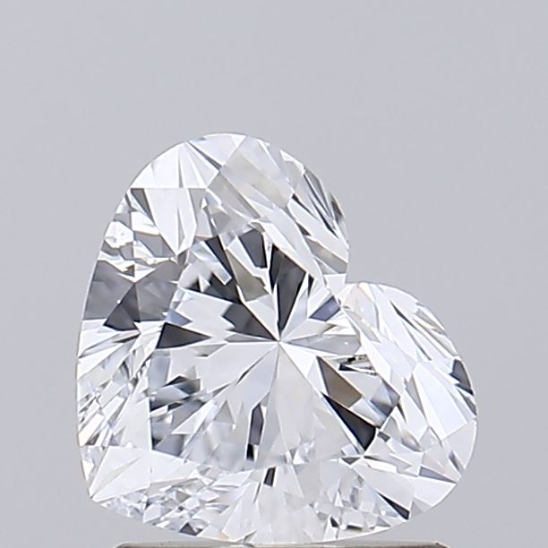 IGI 1.34 Carat Heart Lab Grown Diamond