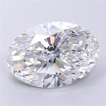 GIA 3.51 Carat Oval Lab Grown Diamond 人工培育鑽石 實驗室人造鑽石