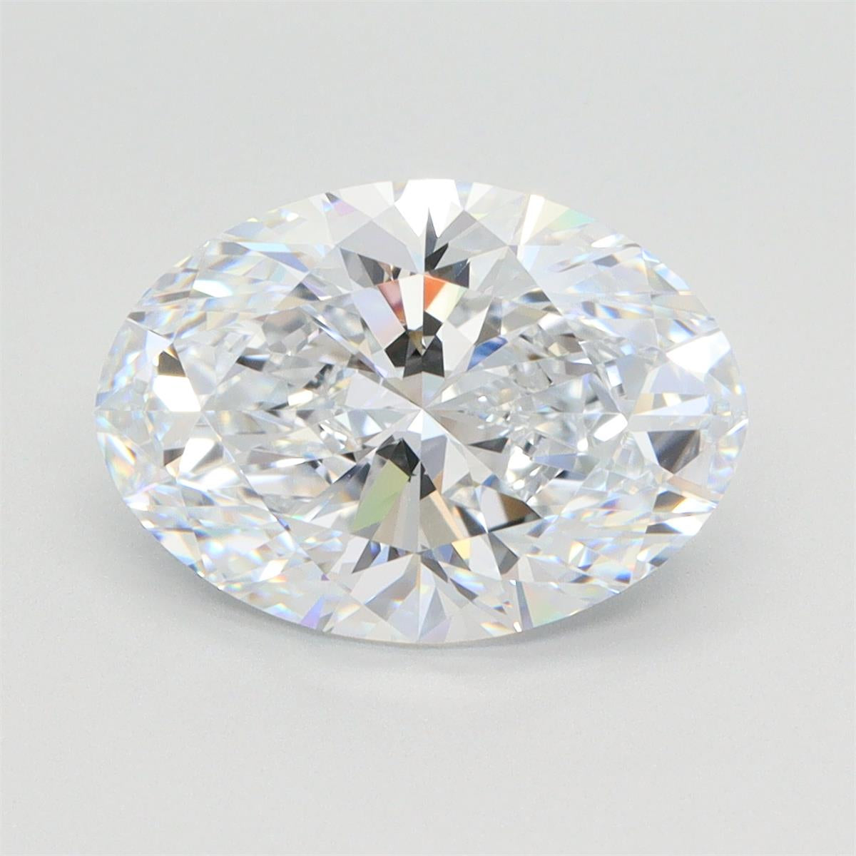 GIA 3.43 Carat Oval Lab Grown Diamond 人工培育鑽石 實驗室人造鑽石