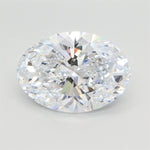 GIA 3.43 Carat Oval Lab Grown Diamond 人工培育鑽石 實驗室人造鑽石