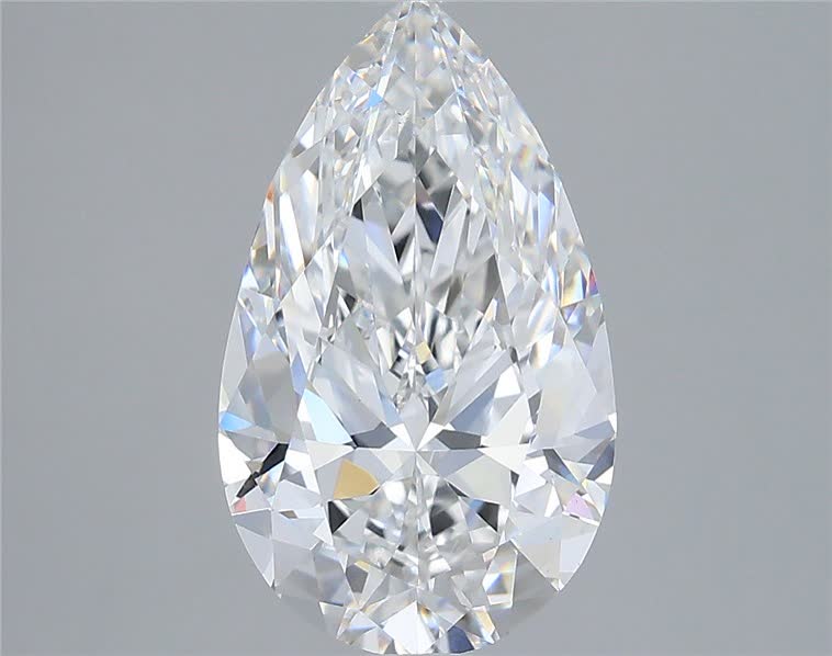 IGI 3.01 Carat Pear Lab Grown Diamond 人工培育鑽石 實驗室人造鑽石