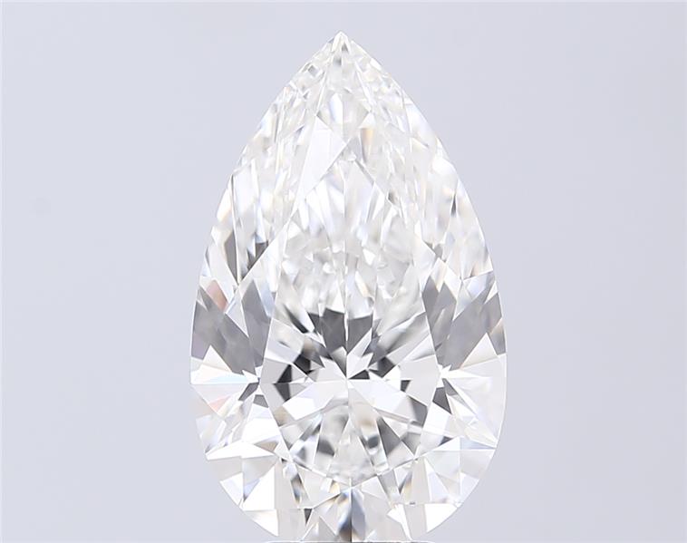IGI 5.53 Carat Pear Lab Grown Diamond 人工培育鑽石 實驗室人造鑽石