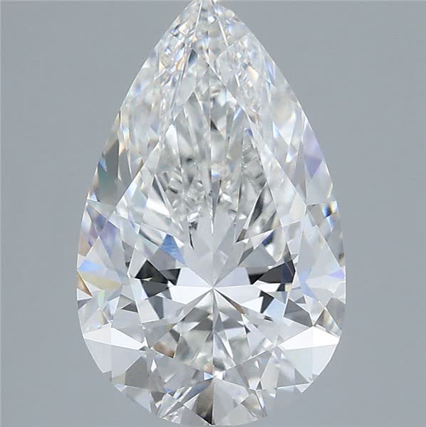 IGI 2.81 Carat Pear Lab Grown Diamond 人工培育鑽石 實驗室人造鑽石