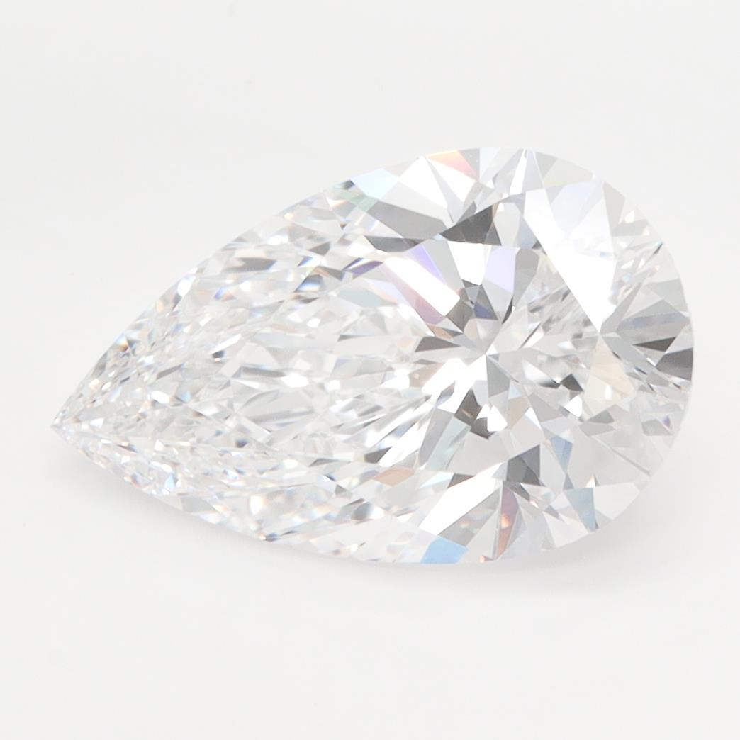 GIA 3.00 Carat Pear Lab Grown Diamond 人工培育鑽石 實驗室人造鑽石