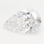 GIA 3.00 Carat Pear Lab Grown Diamond 人工培育鑽石 實驗室人造鑽石