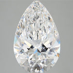 IGI 4.40 Carat Pear Lab Grown Diamond 人工培育鑽石 實驗室人造鑽石