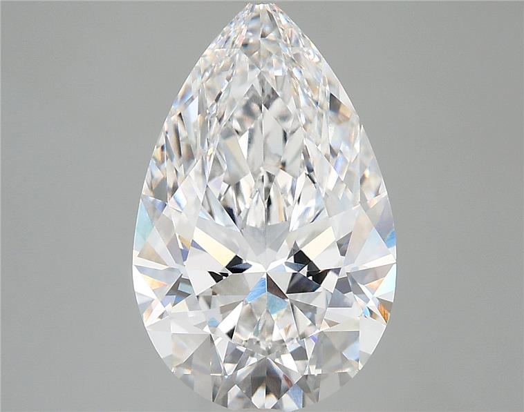 IGI 4.40 Carat Pear Lab Grown Diamond 人工培育鑽石 實驗室人造鑽石