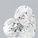 IGI 1.66 Carat Heart Lab Grown Diamond