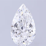 IGI 3.60 Carat Pear Lab Grown Diamond 人工培育鑽石 實驗室人造鑽石
