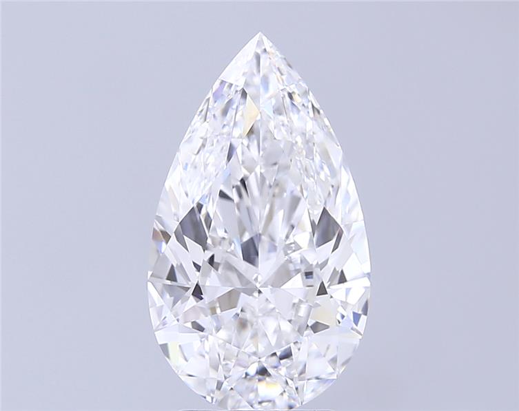 IGI 3.60 Carat Pear Lab Grown Diamond 人工培育鑽石 實驗室人造鑽石