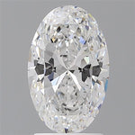 IGI 2.01 Carat Oval Lab Grown Diamond 人工培育鑽石 實驗室人造鑽石
