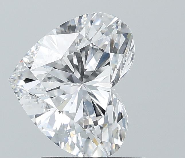 IGI 1.47 Carat Heart Lab Grown Diamond