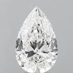 IGI 3.87 Carat Pear Lab Grown Diamond 人工培育鑽石 實驗室人造鑽石