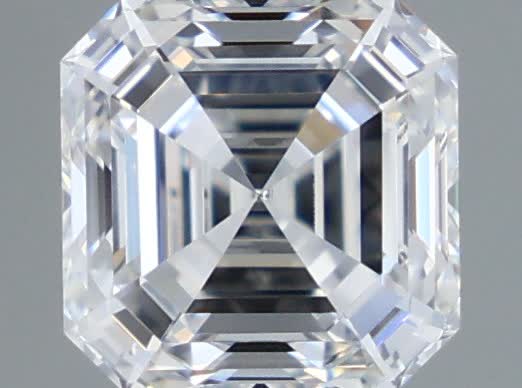 IGI 1 Carat Asscher Lab Grown Diamond