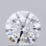 GIA 1.53 Carat Round Brilliant Lab Grown Diamond