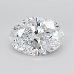 GIA 4.98 Carat Oval Lab Grown Diamond 人工培育鑽石 實驗室人造鑽石