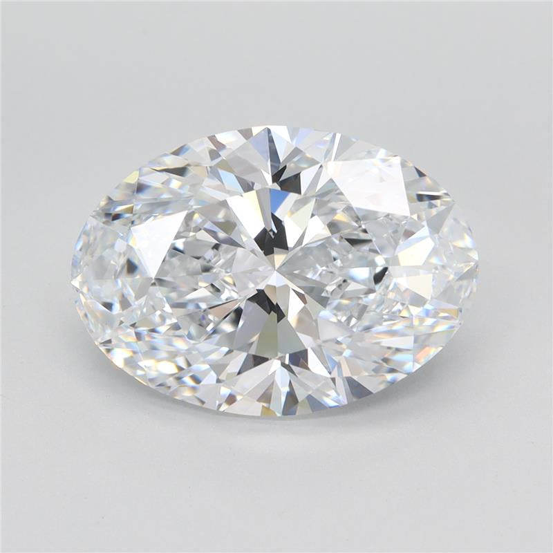 GIA 4.98 Carat Oval Lab Grown Diamond 人工培育鑽石 實驗室人造鑽石